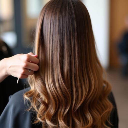 Women's Layered Haircut